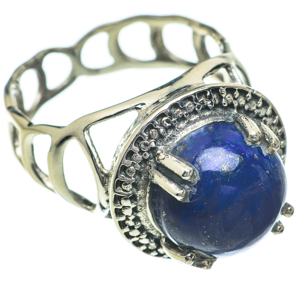 Lapis Lazuli Rings handcrafted by Ana Silver Co - RING60844