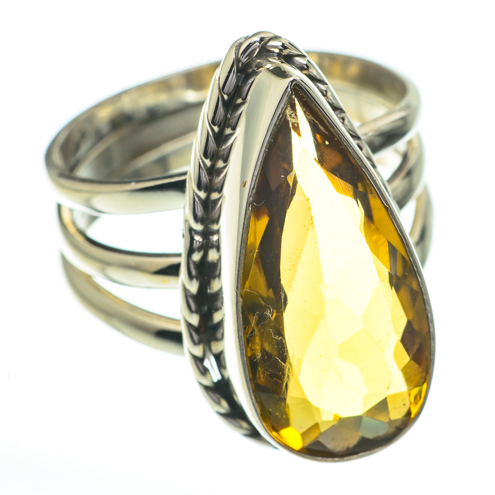 Mandarin Citrine Rings handcrafted by Ana Silver Co - RING60850