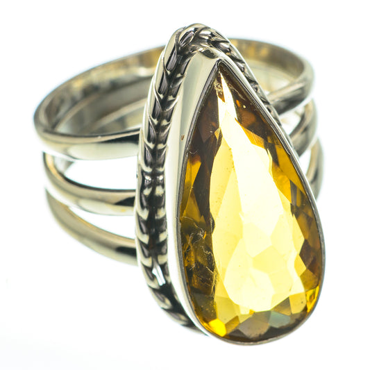 Mandarin Citrine Rings handcrafted by Ana Silver Co - RING60850