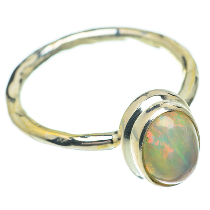 Ethiopian Opal Rings handcrafted by Ana Silver Co - RING60861