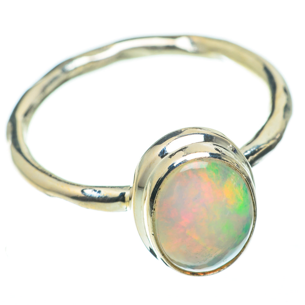 Ethiopian Opal Rings handcrafted by Ana Silver Co - RING60863
