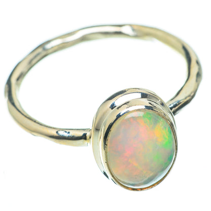 Ethiopian Opal Rings handcrafted by Ana Silver Co - RING60863