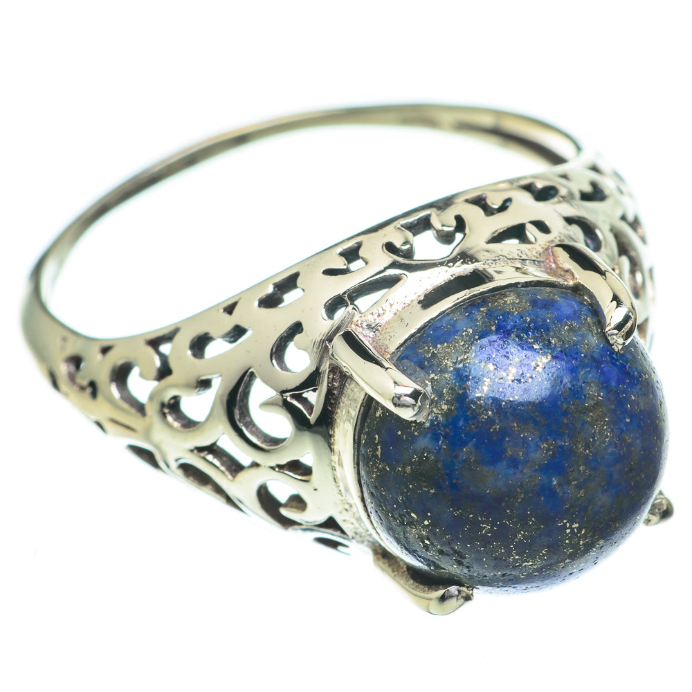 Lapis Lazuli Rings handcrafted by Ana Silver Co - RING60865