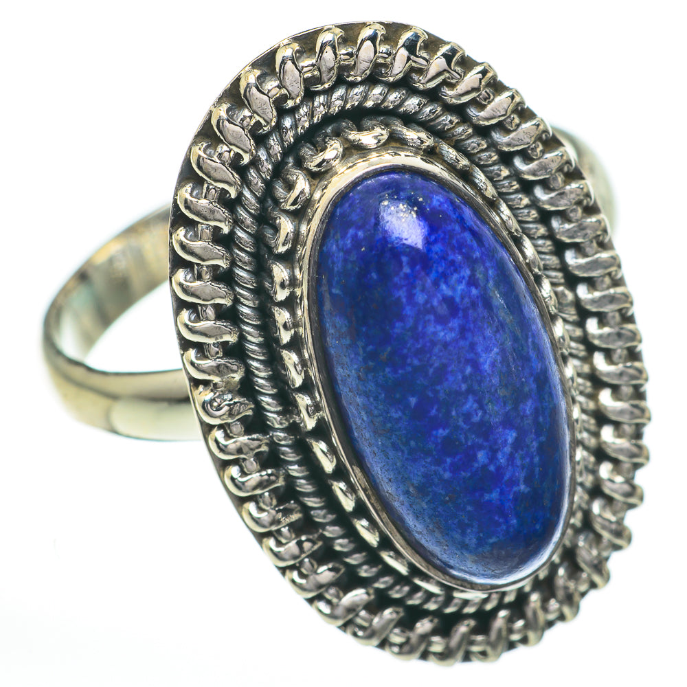 Lapis Lazuli Rings handcrafted by Ana Silver Co - RING60866
