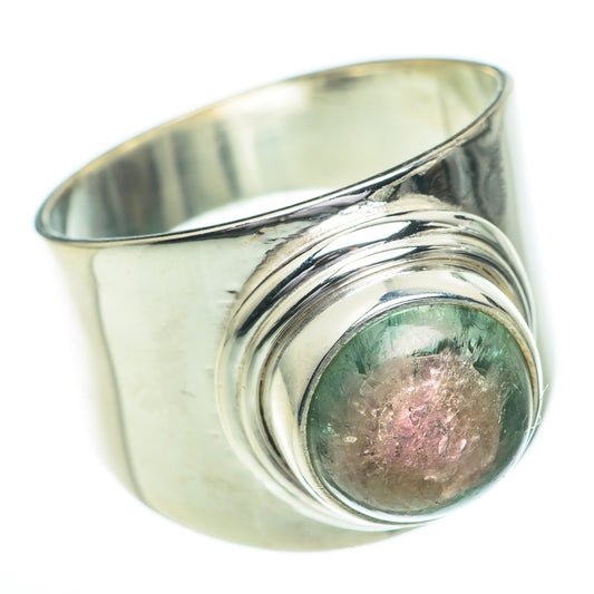 Watermelon Tourmaline Rings handcrafted by Ana Silver Co - RING60878