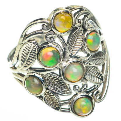 Ethiopian Opal Rings handcrafted by Ana Silver Co - RING60879