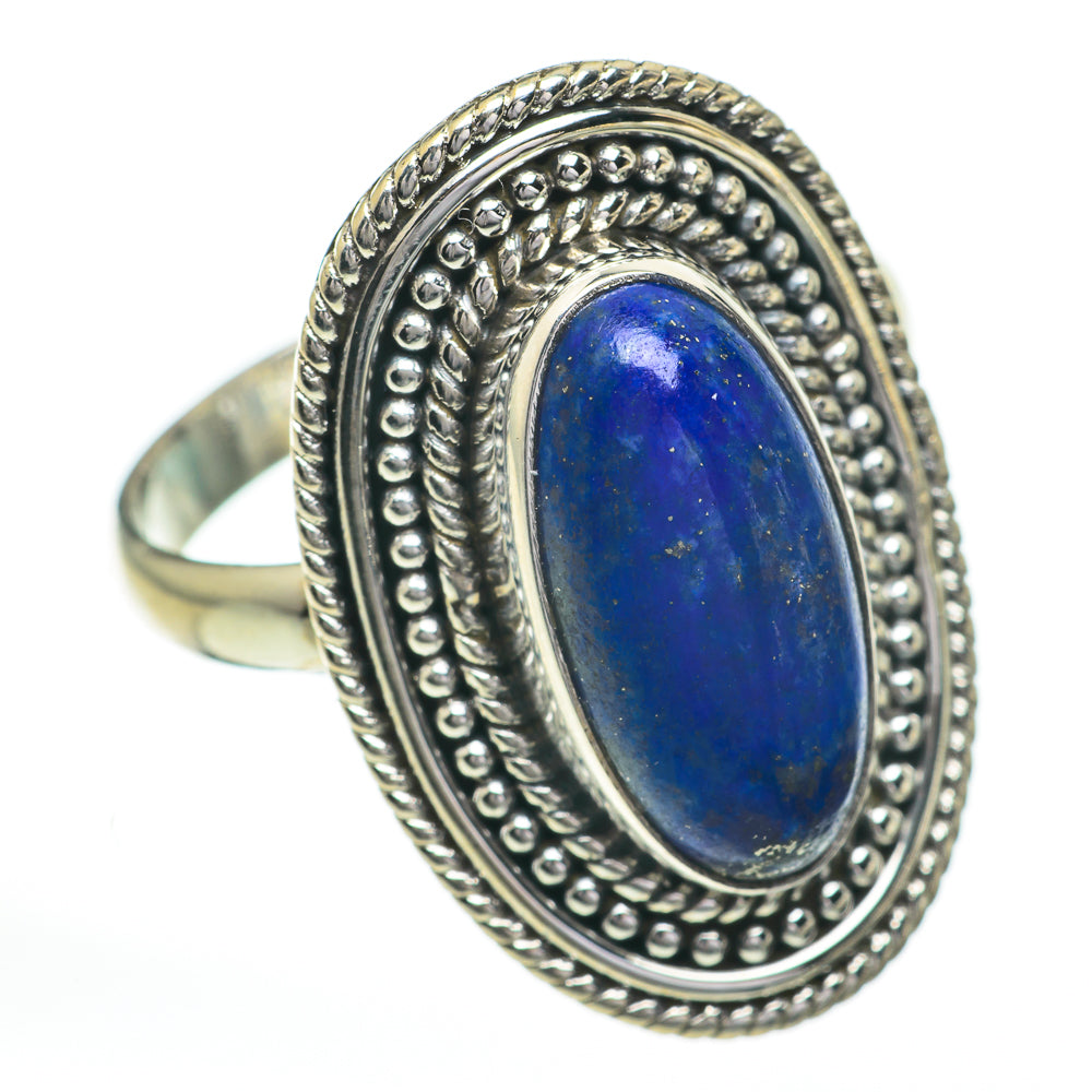 Lapis Lazuli Rings handcrafted by Ana Silver Co - RING60882