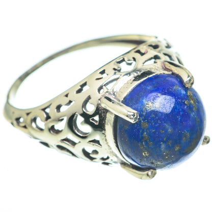 Lapis Lazuli Rings handcrafted by Ana Silver Co - RING60883