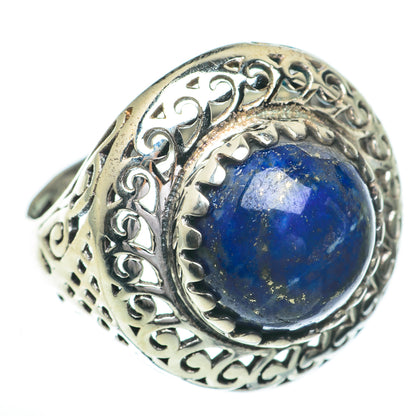 Lapis Lazuli Rings handcrafted by Ana Silver Co - RING60884