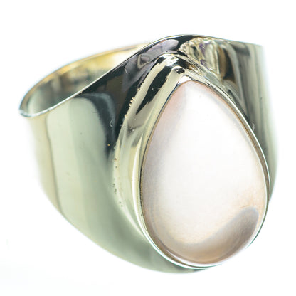 Rose Quartz Rings handcrafted by Ana Silver Co - RING60889