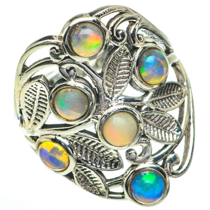 Ethiopian Opal Rings handcrafted by Ana Silver Co - RING60896