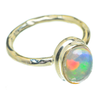 Ethiopian Opal Rings handcrafted by Ana Silver Co - RING60897