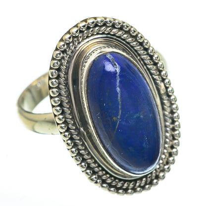 Lapis Lazuli Rings handcrafted by Ana Silver Co - RING60898