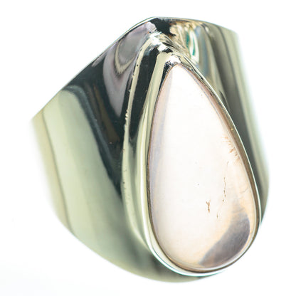 Rose Quartz Rings handcrafted by Ana Silver Co - RING60905
