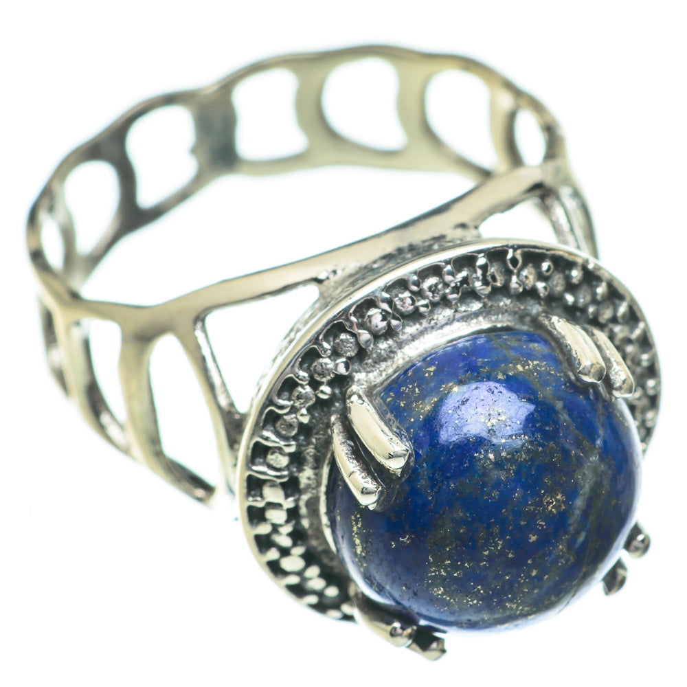 Lapis Lazuli Rings handcrafted by Ana Silver Co - RING60915