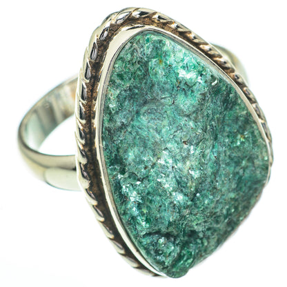 Green Fuchsite Rings handcrafted by Ana Silver Co - RING60919