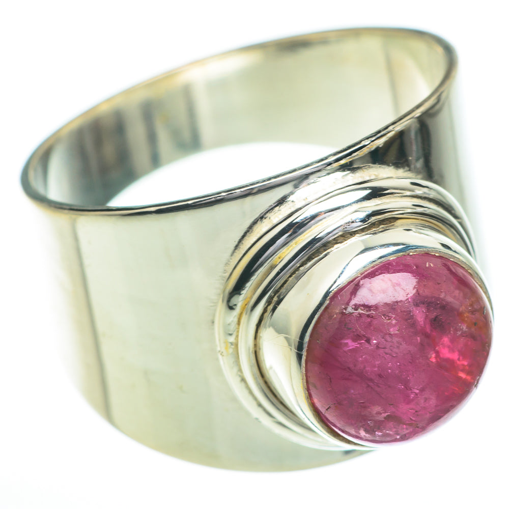 Pink Tourmaline Rings handcrafted by Ana Silver Co - RING60922