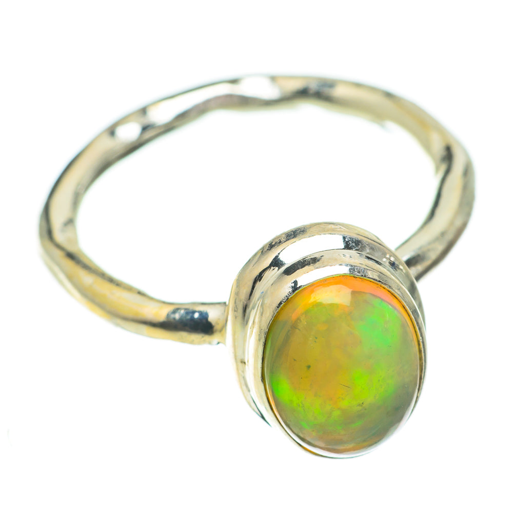 Ethiopian Opal Rings handcrafted by Ana Silver Co - RING60929