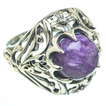 Charoite Rings handcrafted by Ana Silver Co - RING60939
