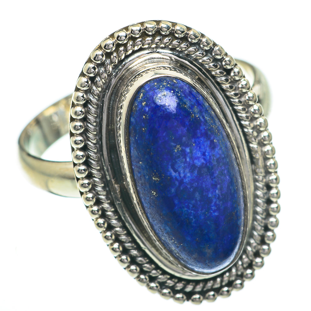 Lapis Lazuli Rings handcrafted by Ana Silver Co - RING60944