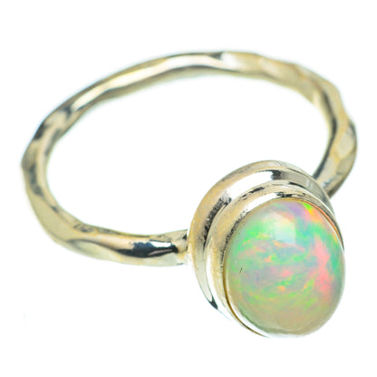 Ethiopian Opal Rings handcrafted by Ana Silver Co - RING60953