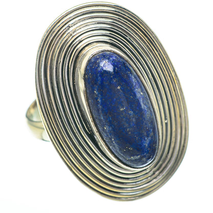 Lapis Lazuli Rings handcrafted by Ana Silver Co - RING60960