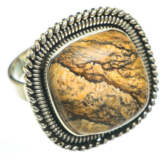 Picture Jasper Rings handcrafted by Ana Silver Co - RING60964