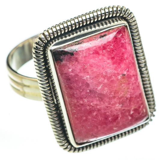 Rhodonite Rings handcrafted by Ana Silver Co - RING60971