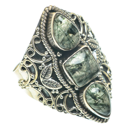 Seraphinite Rings handcrafted by Ana Silver Co - RING60978