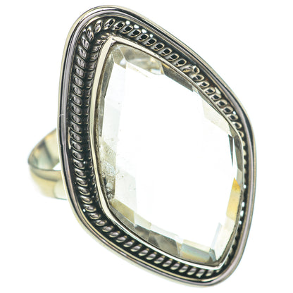 White Quartz Rings handcrafted by Ana Silver Co - RING60979