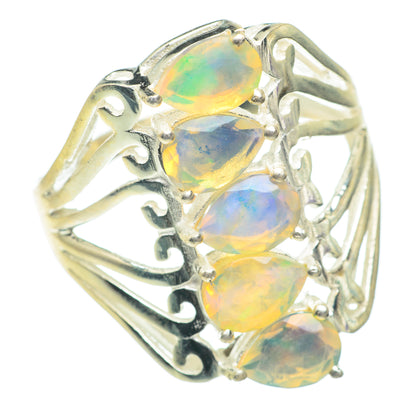 Ethiopian Opal Rings handcrafted by Ana Silver Co - RING60984