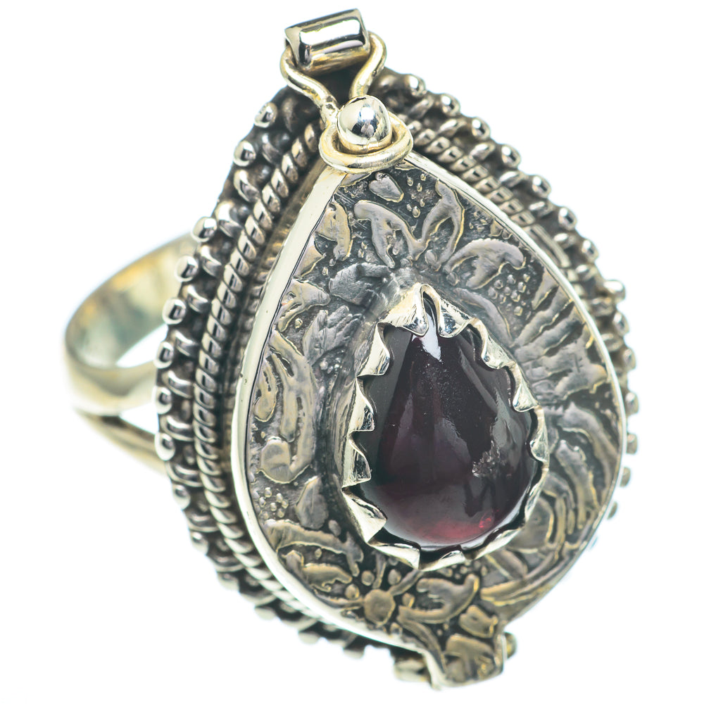 Garnet Rings handcrafted by Ana Silver Co - RING61000