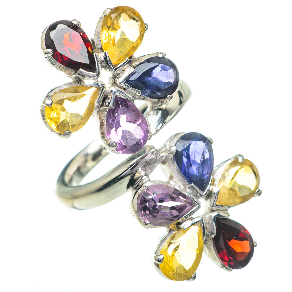 Garnet Rings handcrafted by Ana Silver Co - RING61009