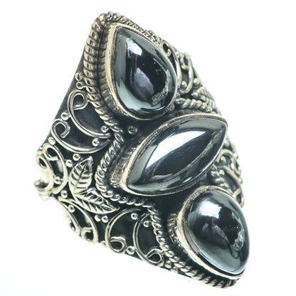 Hematite Rings handcrafted by Ana Silver Co - RING61012
