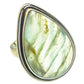 Green Fluorite Rings handcrafted by Ana Silver Co - RING61015