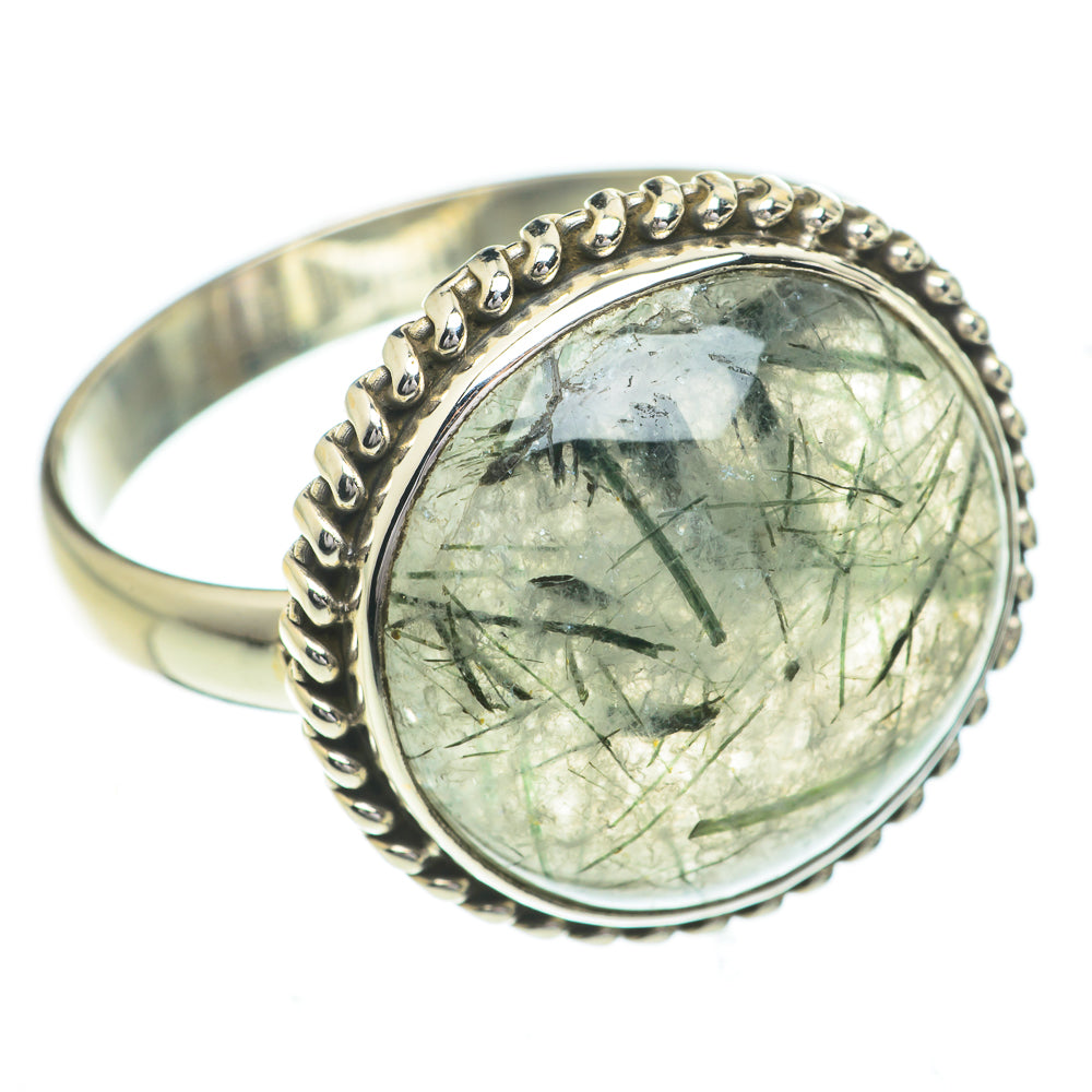 Tourmalinated Quartz Rings handcrafted by Ana Silver Co - RING61032