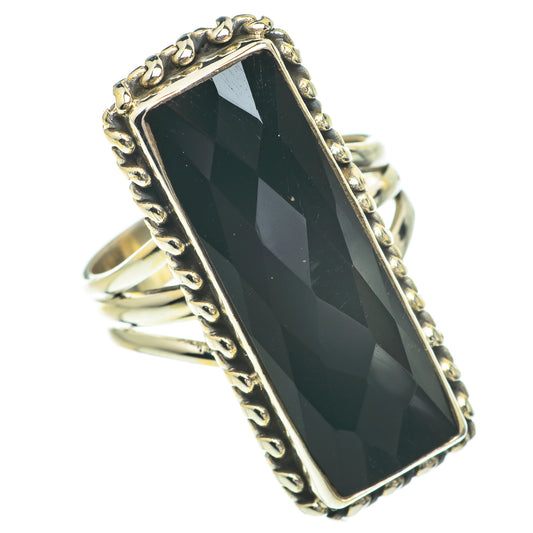 Black Onyx Rings handcrafted by Ana Silver Co - RING61033