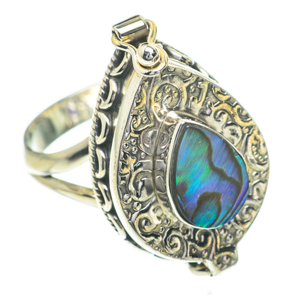 Abalone Shell Rings handcrafted by Ana Silver Co - RING61035