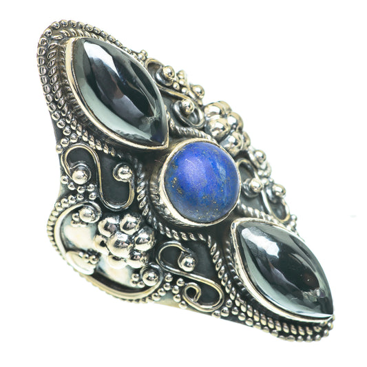 Hematite Rings handcrafted by Ana Silver Co - RING61039