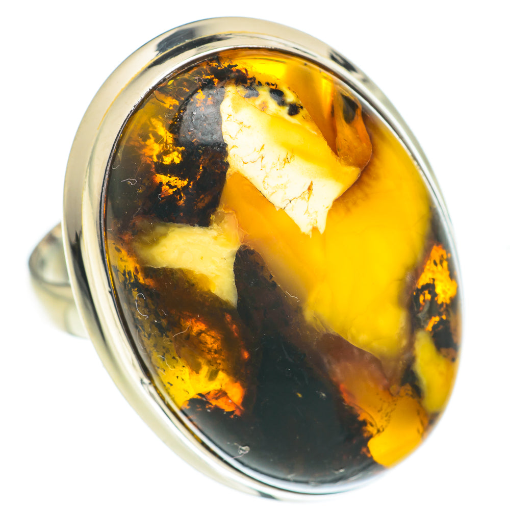 Peanut Wood Jasper Rings handcrafted by Ana Silver Co - RING61045
