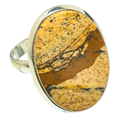 Picture Jasper Rings handcrafted by Ana Silver Co - RING61046