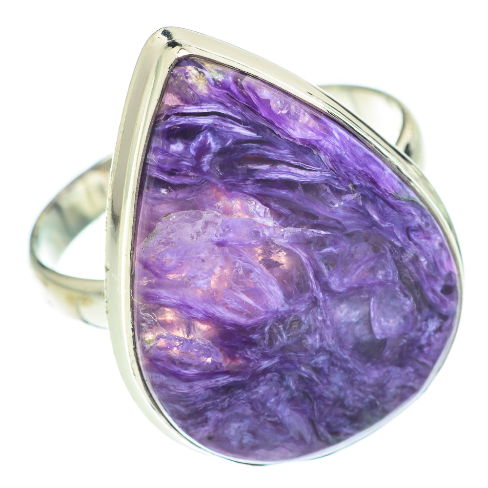 Charoite Rings handcrafted by Ana Silver Co - RING61051