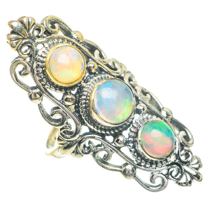 Ethiopian Opal Rings handcrafted by Ana Silver Co - RING61059