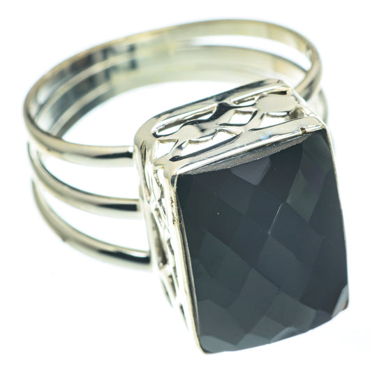 Black Onyx Rings handcrafted by Ana Silver Co - RING61074