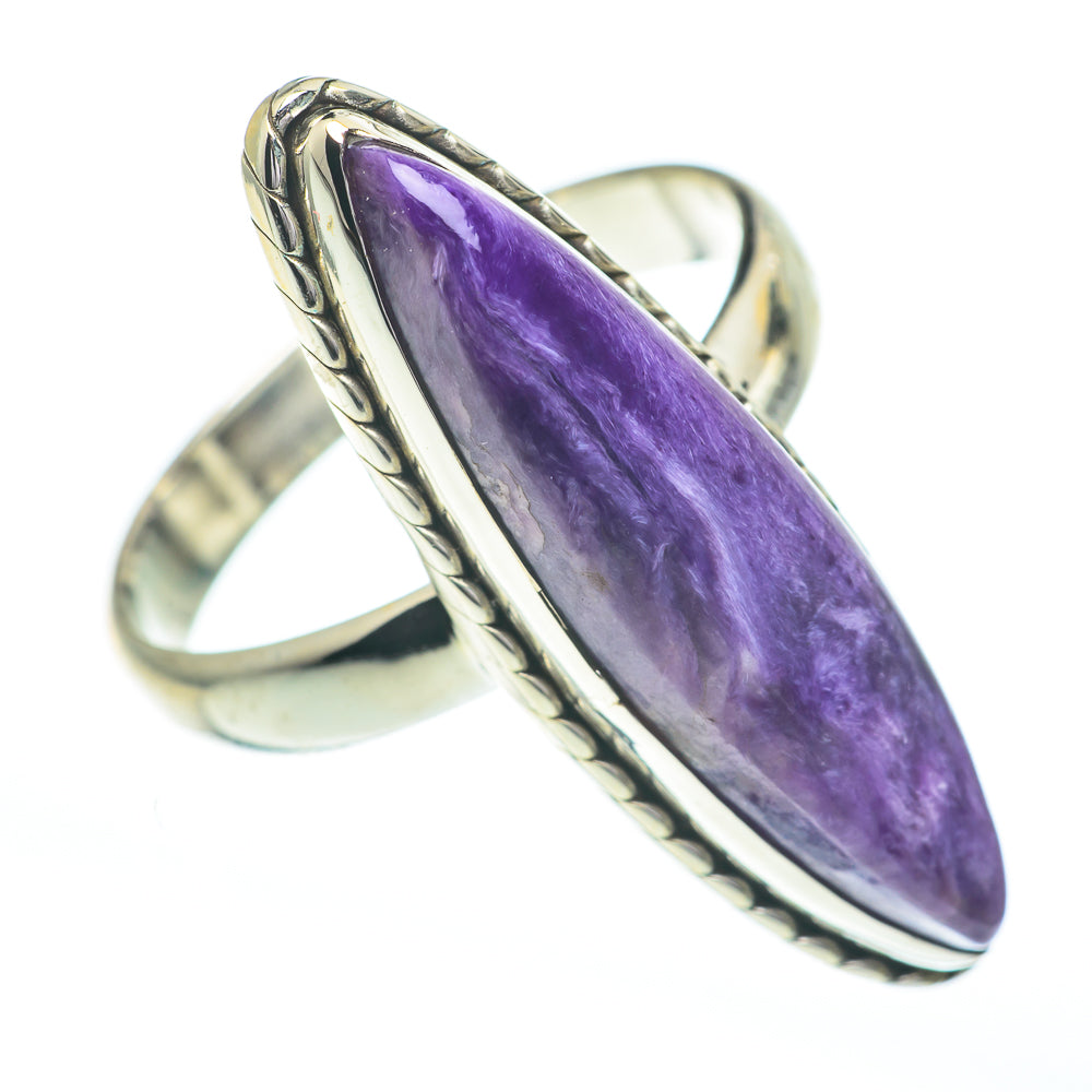 Charoite Rings handcrafted by Ana Silver Co - RING61093
