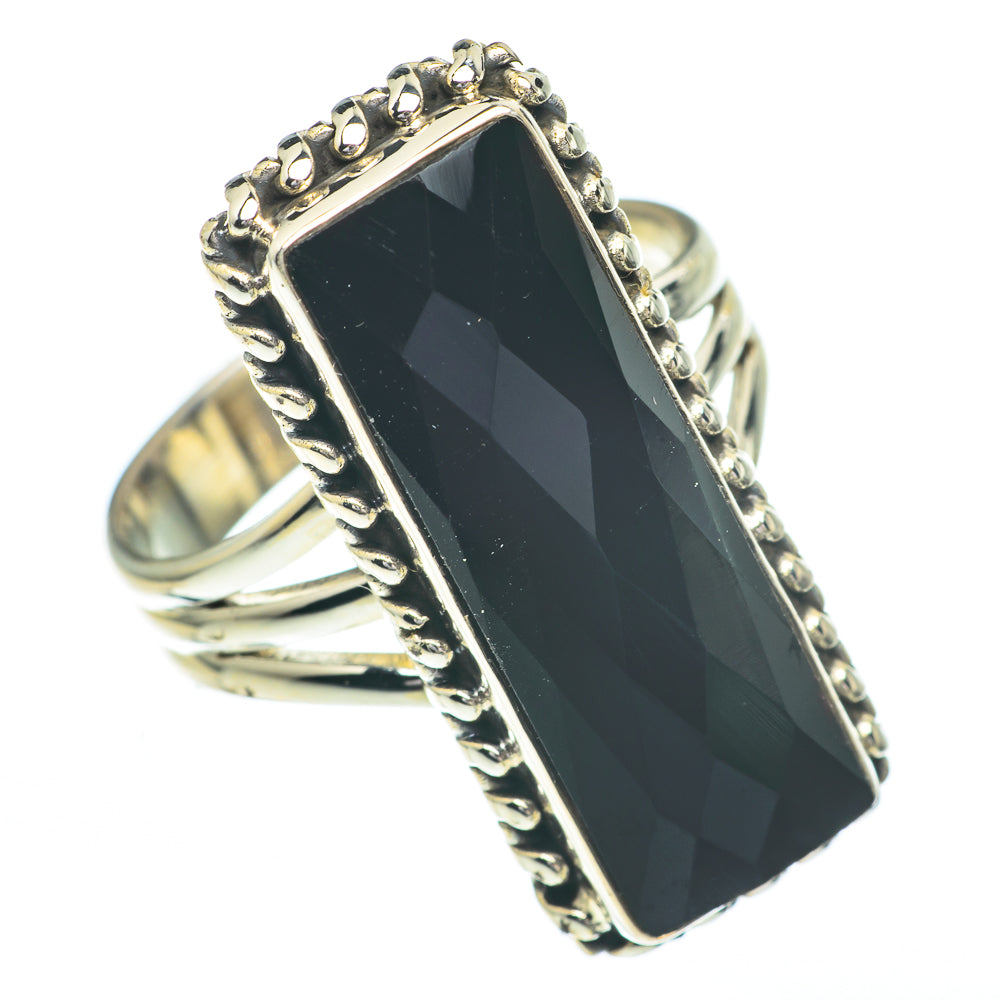 Black Onyx Rings handcrafted by Ana Silver Co - RING61094