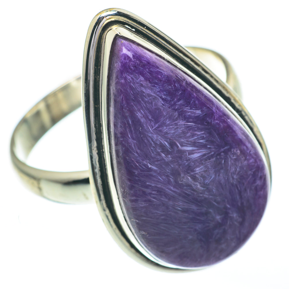 Charoite Rings handcrafted by Ana Silver Co - RING61108