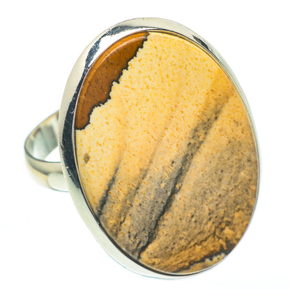 Picture Jasper Rings handcrafted by Ana Silver Co - RING61119