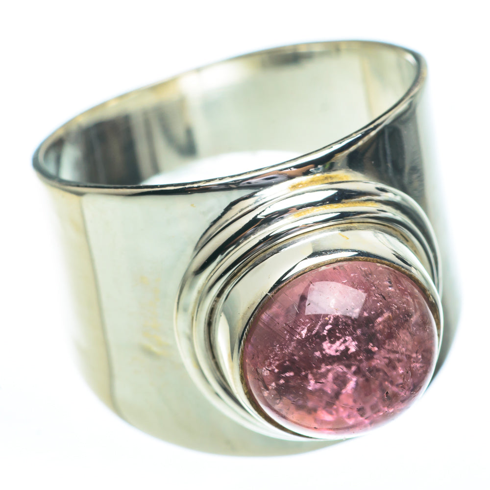 Pink Tourmaline Rings handcrafted by Ana Silver Co - RING61158
