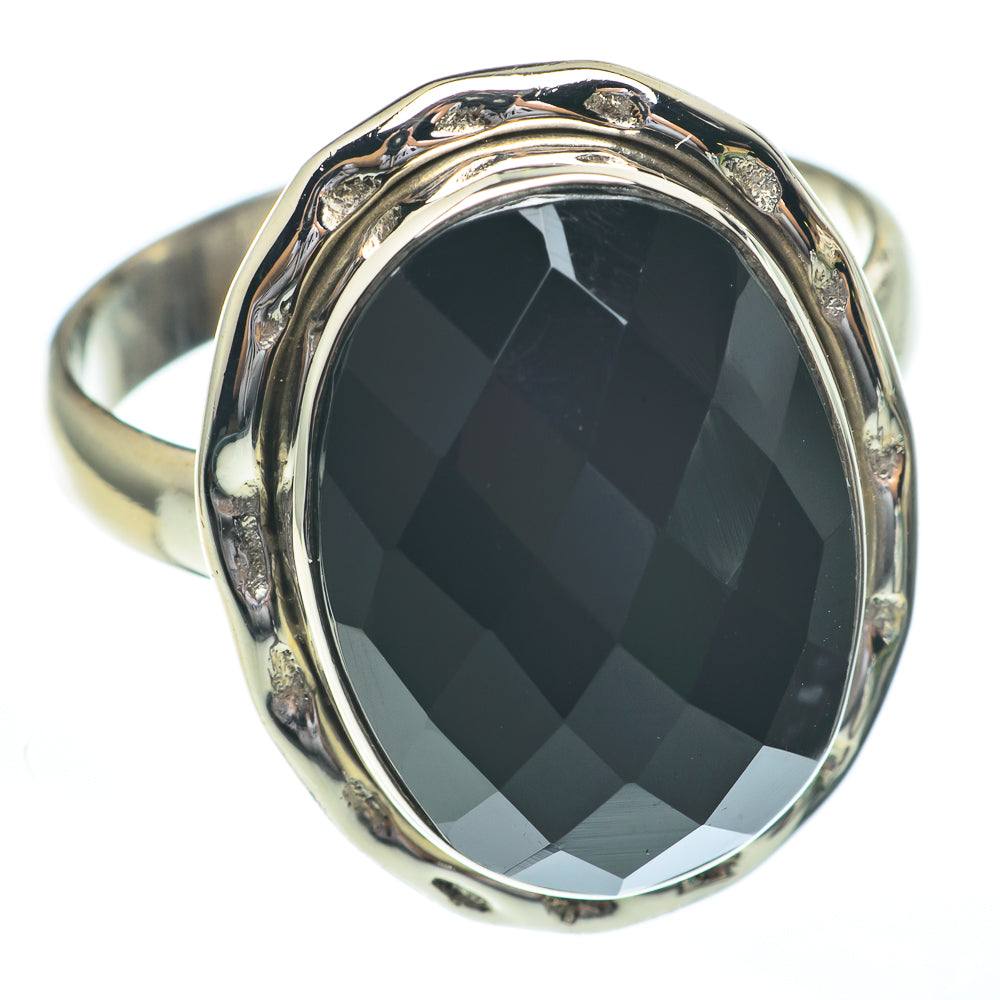 Black Onyx Rings handcrafted by Ana Silver Co - RING61168